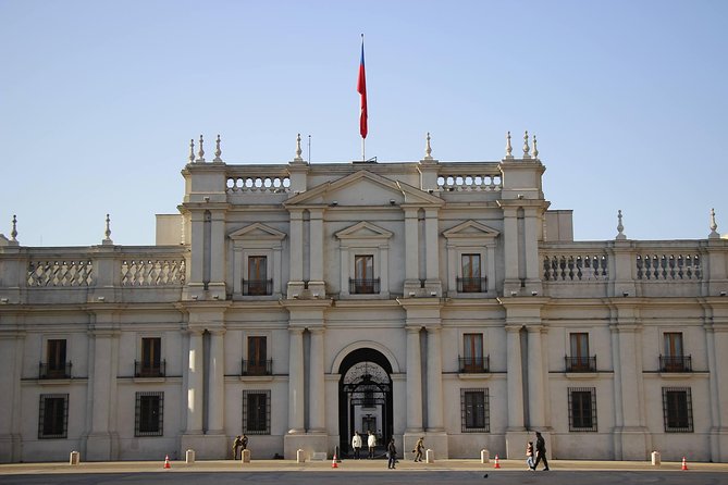 Santiago Half-Day Walking Tour with Hotel Pick up & Food Sample - Five-minute glimpses of Congress and the Stock Exchange