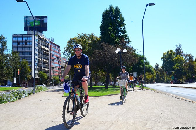 Santiago Highlights, Parks and Politics Bike Tour - Plaza Baquedano, the city’s gathering point