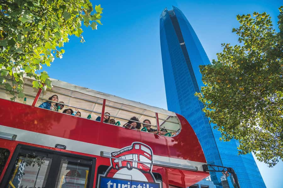 Santiago: Hop-on Hop-off Bus Day Ticket with Audio Guide - Santa Lucía Hill rewards a short climb