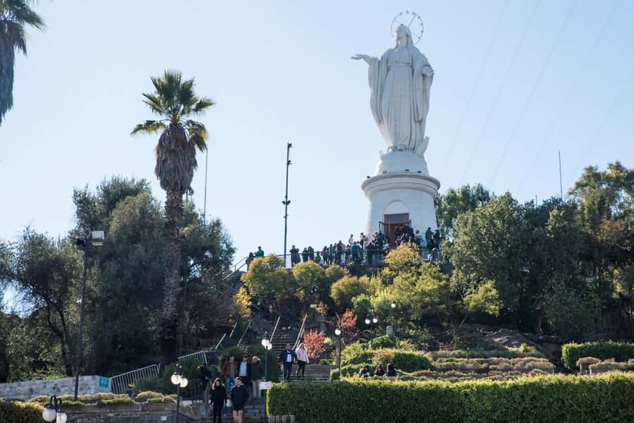 Santiago: Private City Tour to Stunning Lookout Points - Cerro Santa Lucía, gardens and stone terraces