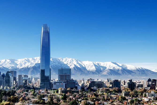Santiago Stopover City Tour - Cerro San Cristobal and the wide city view