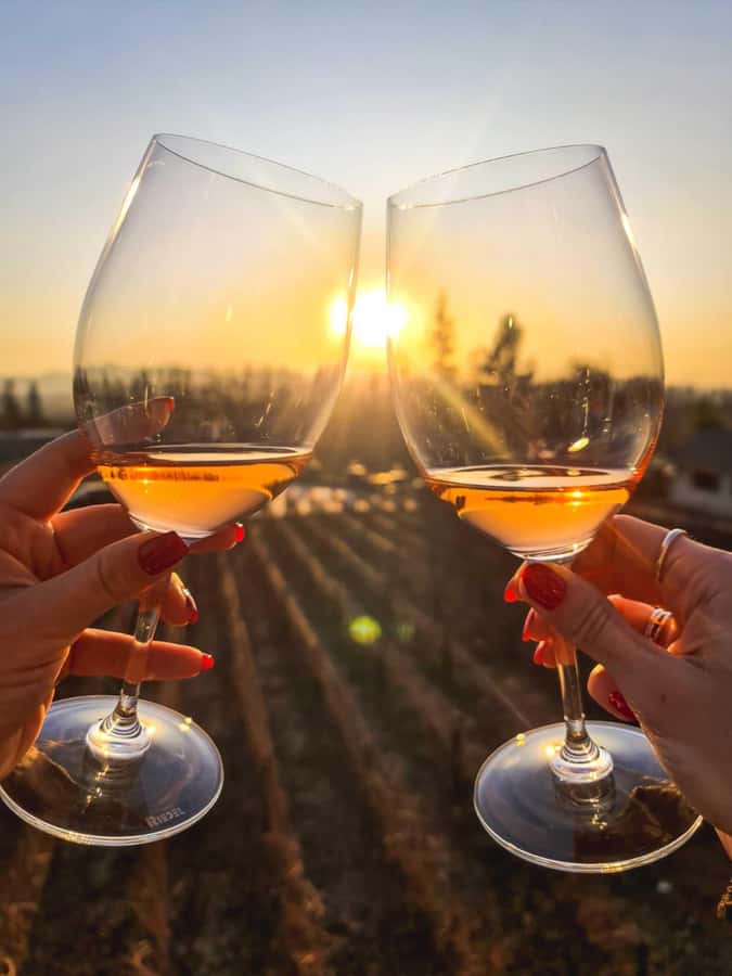 Santiago: Sunset at Vinicola Alyan Family - Who will enjoy this most