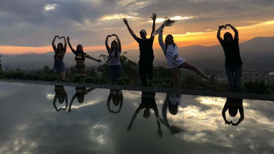 Santiago Sunset: Places where you will see the best sunsets - Sunset from the 300-meter Sky Costanera