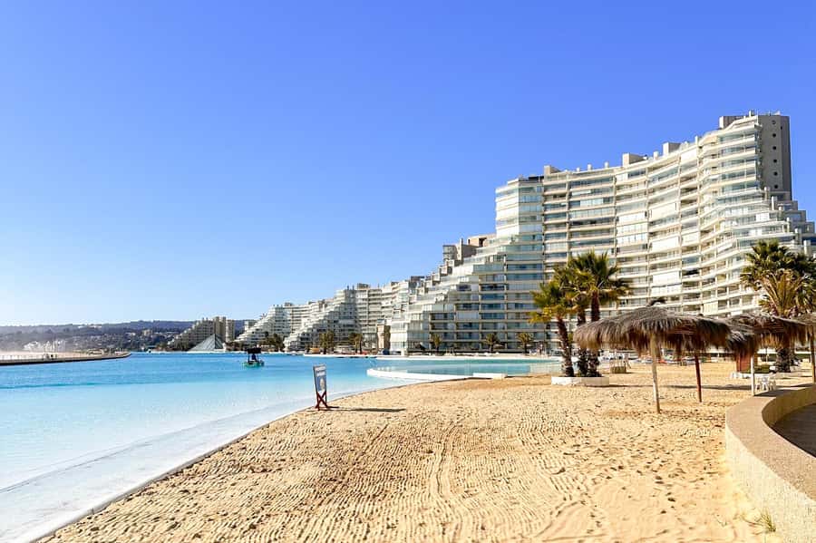 Santiago: Veramonte Vineyard, Isla Negra and Algarrobo, - San Alfonso del Mar and the world’s largest swimming pool