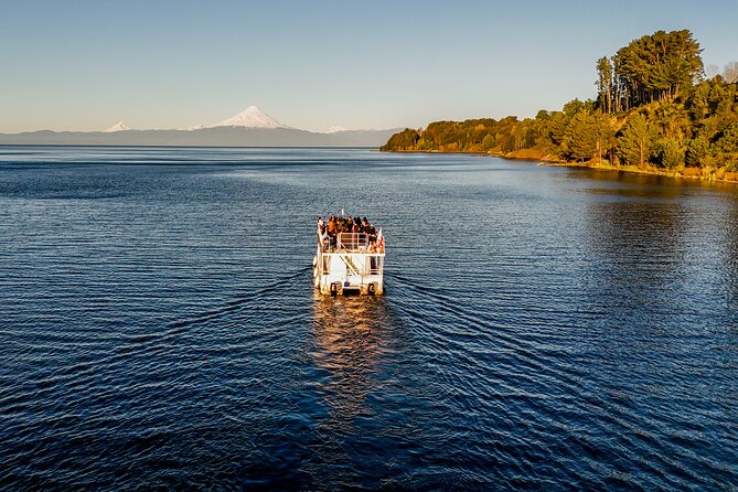 Scenic Catamaran Tour on Llanquihue lake - Teatro del Lago from the water