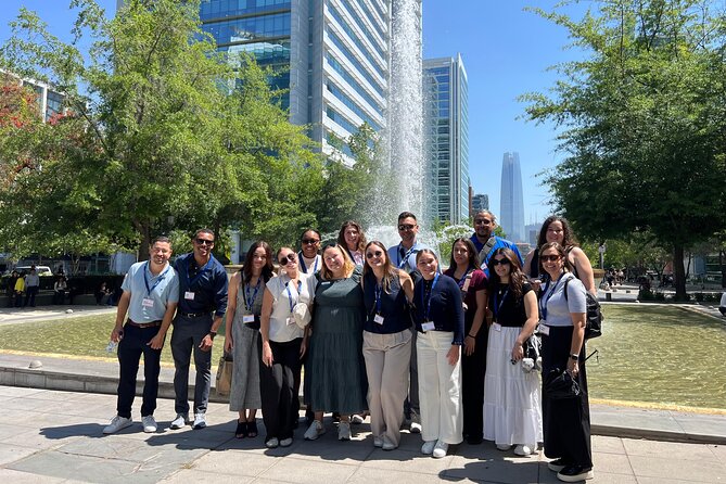 Sky Costanera Observatory & Las Condes Financial District Tour - Avenida Isidora Goyenechea and public art
