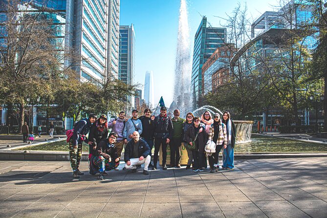 Sky Costanera Observatory & Las Condes Financial District Tour - Parque Titanium and a greener office district