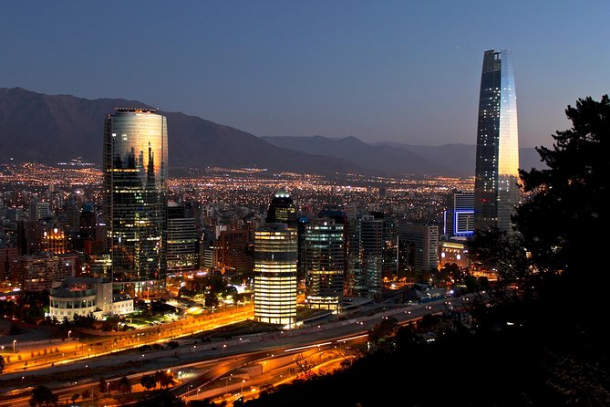 Small-Group Night City Tour: San Cristobal Hill and Dinner Show - San Cristóbal Hill gives Santiago its best night view