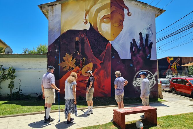 Street Art in Valparaiso and Wines in Casablanca from Santiago - Cerro Concepción and the city’s creative side