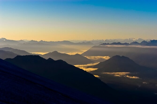 Sunrise Hike up to the Glacier of Osorno Volcano - Refugio Teski and the end of the hike