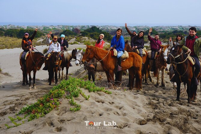 Sunset Horseback Ride on Ritoque Dunes & Beach +BBQ All-Inclusive - From Santiago to the Ritoque dunes