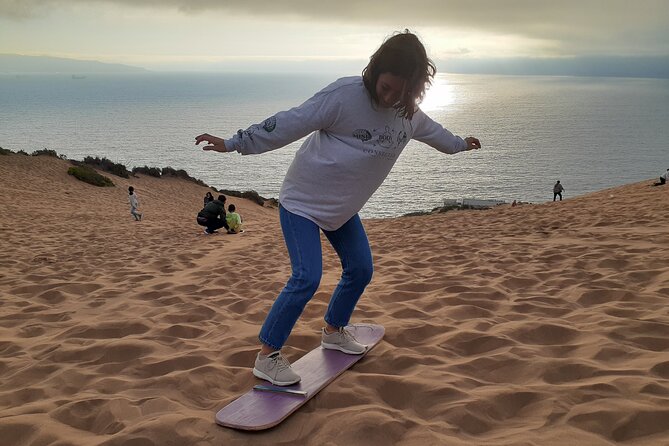 Sunset in Concón - The Concón Dunes at 100 meters above sea level