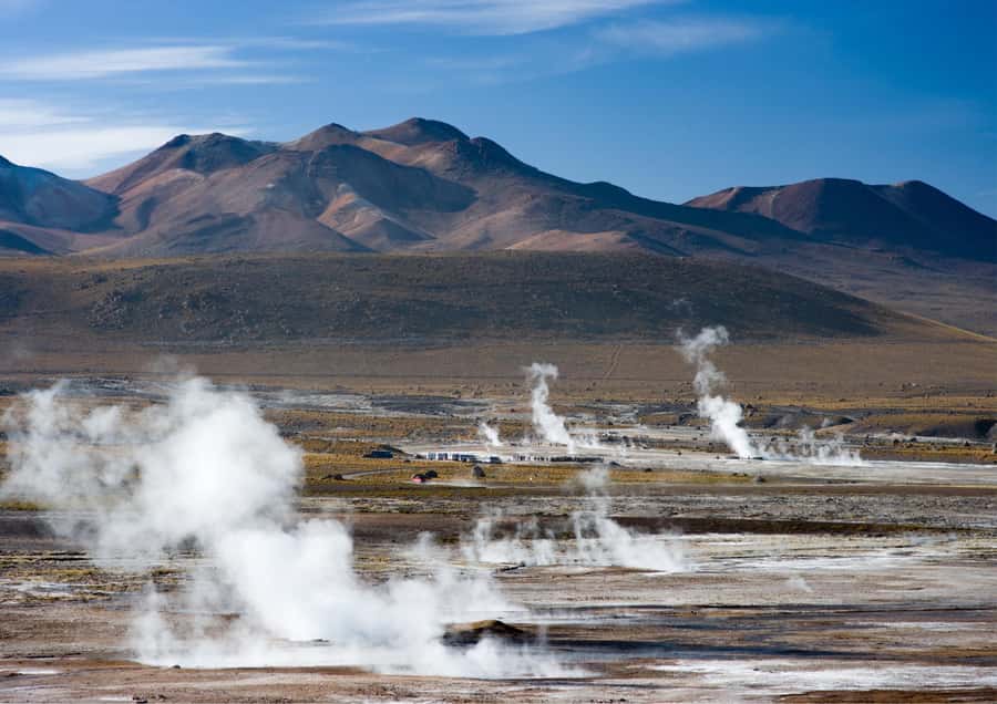 Tatio Gayser - Tour : San Pedro de Atacama - Chile - Breakfast, Coffee, and Tea in the Desert