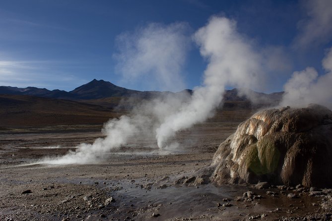 Thermal Marvels at sunrise: Tatio Geysers - The road is part of the decision