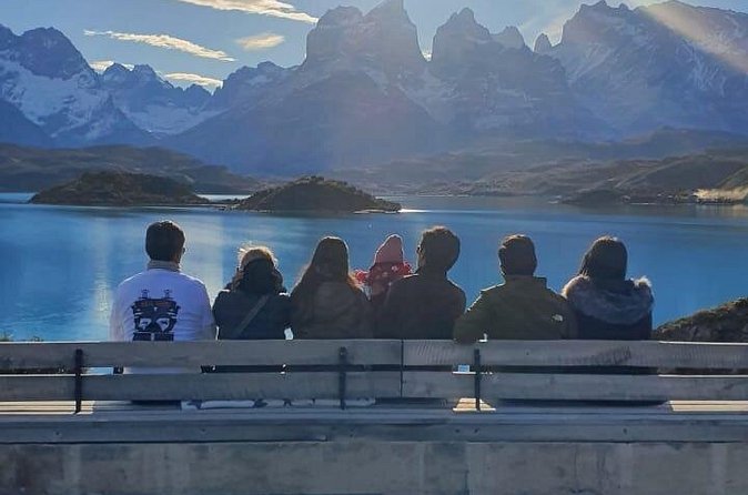 Torres Del Paine and Milodon Cave Full Day Tour - Pehoé Lake and the Paine Mountain Range