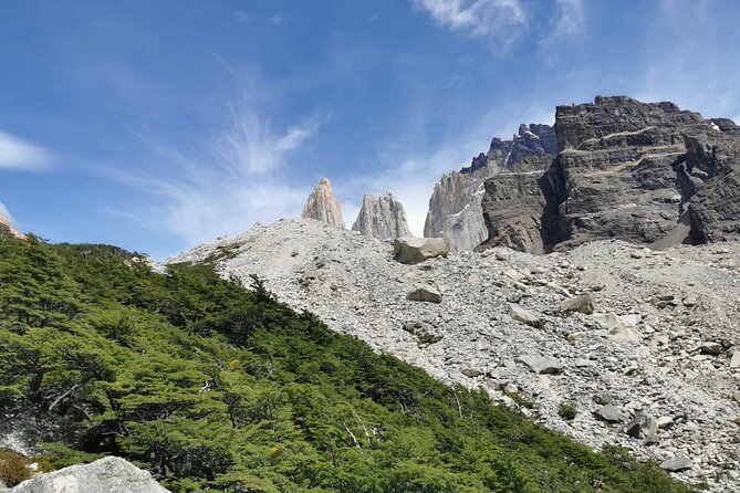 Torres del Paine Base Full Day Trekking Tour - Guides who help when the trail gets serious