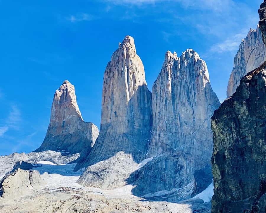 Torres del Paine: Base Torres Trekking - Hotel pickup and a very long day outdoors