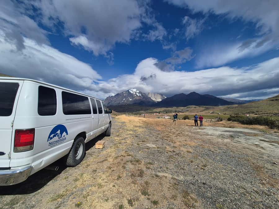 Torres del Paine: Full Day Excursion Torres del Paine + Milodon Cave. - Nordenskjöld Lake and the 30-minute Salto Grande walk