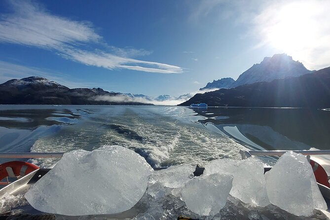 Torres del Paine & Glacier Grey Navigation Private Tour - Three hours on Lago Grey beside the ice