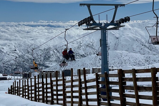 Tour from Santiago 1 day in Farellones and Panoramic Nevado Valley - The climb toward Valle Nevado