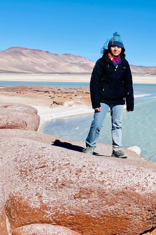 Tour Piedras Rojas + Altiplanic Lagoons + Chaxa Lagoon - Piedras Rojas and the one-hour walk