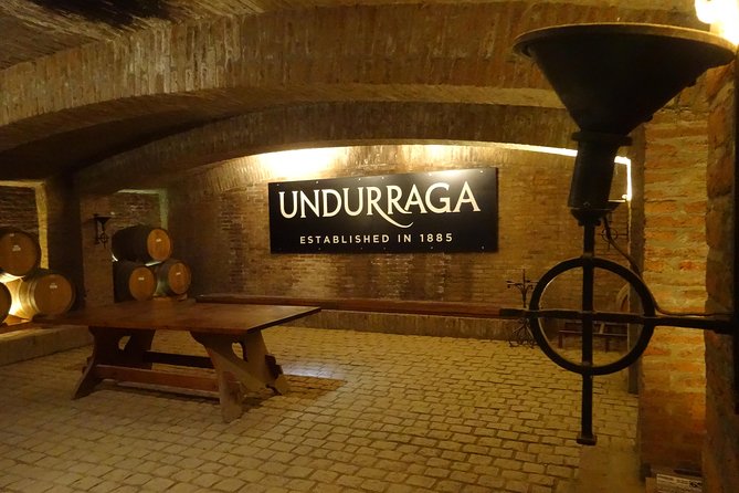 Traditional Undurraga tour - Production Areas and Basements at Viña Undurraga