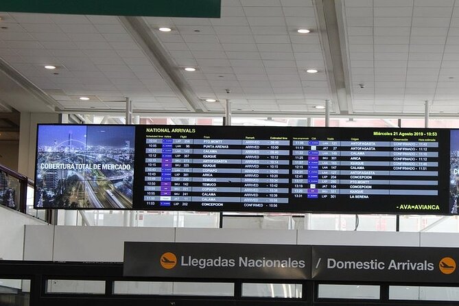 Transportation from the Airport to the City of Santiago - What the 30 to 55 minute ride really means
