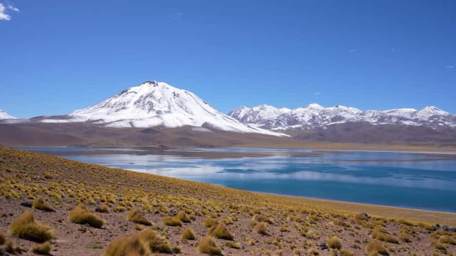 Triple tour: Red stones, highland lagoons and Chaxa Lagoon - At a glance
