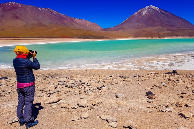 Uyuni Salt Flats 3 Days/2 Night from San Pedro de Atacama - Day one: volcano views, lagoons, and the Salvador Dalí Desert