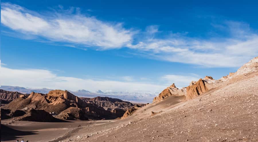 Valle de la Luna (Moon Valley) from San Pedro de Atacama - Tres Marias and the valley’s salt sculptures