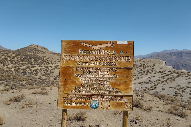Viewpoint of Condors Cajón del Maipo - Key points at a glance