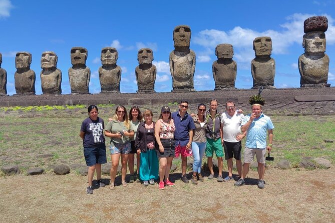 Visit Rapa Nui in 4 days with 3 Tours and Accommodation included - Day two: the great moai circuit
