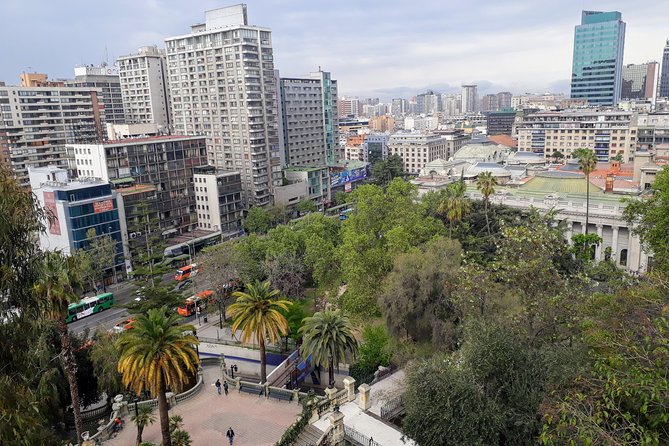 Wine Tour and Santiago City in a Small Group - Seeing modern Santiago at Parque Bicentenario