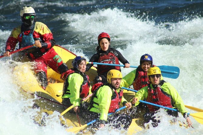 Winter Rafting River Trancura - Preparing for the Trancura River
